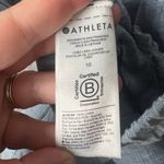 Athleta Woman Size 10 Blue Cabo 100% Linen Jogger Pants Photo 2