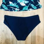 Tempt Me NWT  Two Plam leaf Piece Tankini Bathing Suits One Shoulder sz XL. Photo 5