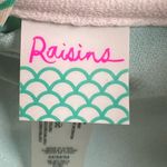 Raisin's  Striped Bikini Top with Ruffle Straps - Size Medium - EUC Photo 3