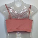 Zenana Outfitters  Pink Criss Cross Strappy Bralette Size L/XL Photo 32