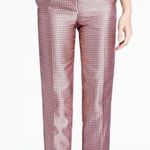 Kate Spade  NWT pink Margaux pants sz 4 ankle silky satin Photo 0