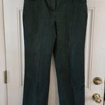 Christopher & Banks  Jeans Green Womens Size 10 Stretchy Wide Leg Vintage Pants Photo 0