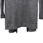 ZARA Knit Gray Black Waterfall Cardigan Size Medium Womens Photo 11