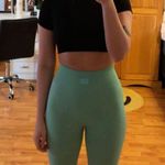 Bo+Tee Teal Athletic Leggings Photo 0