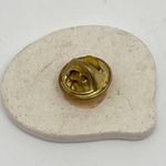 Vintage 80s 90s Jesus Is The Reason For The Season Ceramic Christmas Pin White Photo 1