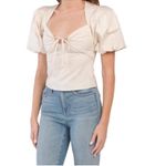 Frame  short puff sleeve top S Photo 5