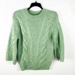 Princess Polly  Green Chunky Knit Sweater, Size XS/S Photo 0