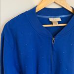Vintage MC Sportswear Blue Snowman Zip Photo 1