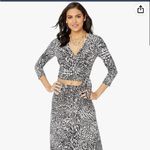 Lilly Pulitzer  Ruari Onyx White Top and Maxi Skirt Set Size Small NEW NWT Photo 3