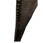 Franky B NWT Black Studded Skinny Jeans Size 26 Stretch Embellished Retail $239 Photo 3