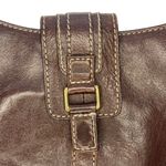 Fossil  Brown Leather Shoulder Bag Photo 2