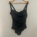 NWT Swimsuits For All Ruched Sweetheart Twist One Piece‎ Size 20 Black Photo 2