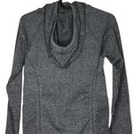 Athleta Seamless Gray Pullover Long Sleeve Top Small Photo 4