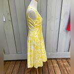 Jones New York Sunshine Yellow A-Line MIDI Dress Size 4 Great Spring Dress Photo 7