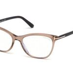 Tom Ford  Glasses FT 5636 -B 045 Shiny Transp. Brown, Dark Havana, Rose Gold Photo 0
