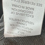 Le Serein Calais Smocked Mesh Long Sleeve Top Shirt Blouse Metallic Small NWT Gray Photo 12