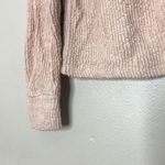 Philosophy  light baby pink button down cardigan sweater size small Photo 5