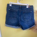 Judy Blue  Women's Distressed Denim Shorts - Dark Blue Photo 2