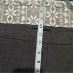 Talbots Chatham Button-Hem Ankle Pants Sharkskin Gray Size 12 Photo 8