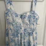 Altar'd State NEW Altar’d State Blue Floral Maxi Dress Size Large NWT Photo 5