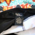 Drama Gold Multicolor Beaded Bandeau Maxi Dress Black Size M Photo 7