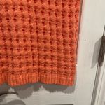 NWT Uncharted Threads Size L Coral Stretchy Knit Crochet Terry Cover Up Dress Pink Size L Photo 2