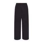 SKIMS  Boyfriend Fleece Straight Leg Pant in Washed Onyx, Size X-Small Photo 3