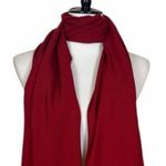 Women’s Bundle 3 Oblong Scarfs Solid Bright Jewel Colors Yellow Red Rose Pink Photo 11