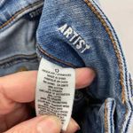 American Eagle  Artist Stretch Crop Jeans Womens 0 Blue Distressed Cotton Photo 7