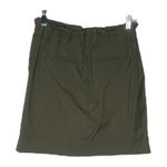 Banana Republic Skirt Womens 0 Army Green Mini Skirt Paperbag Waist Utility Photo 1