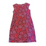 db Established 1962 Red Blie Floral Print Sleeveless Dress Womens Size 16 July 4 Black Photo 3