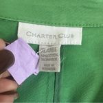 Charter Club Vibrant Green Women's Blazer XL Photo 6