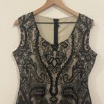 Flapper Dress Women Sz Lg Black 1920s Gatsby Flapper Party Holiday NYE Lace Sexy Photo 1