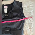 Fiorucci  Satin sleeveless Mini Dress with embellished bow ruffles & logo belt Photo 10