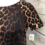 Bar III Leopard Short Sleeve Dress Photo 1