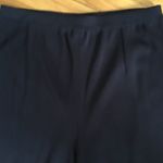 EXCLUSIVELY MISOOK BLUE ACRYLIC WIDE LEG PANTS. XL Photo 4