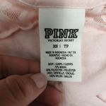 PINK - Victoria's Secret  Pink Tropical Graphic Lace Detail Cropped Tank Size XS Photo 4