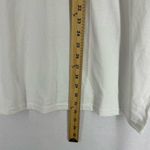 Smiley Face Checkered Santa Hat Graphic T Shirt Womens 2XL White Red Size 2X Photo 4