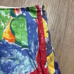 Ralph Lauren Lauren  Ruffle A-Line‎ Skirt Womens 6 Multicolor Floral Print Cotton Photo 2