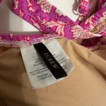 J.crew Natural Ruffle Wrap Bikini In Sz Blockprints Floral S/L Pink Photo 2