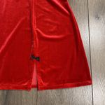 Linea Donatella Red Baby Doll Velour Christmas Slip Dress Size XL Photo 6