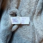 Stars Above  Women’s Cozy Gray Plush Robe Photo 2