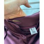 Elie Tahari Satin Pintuck High Waisted Cargo Pants Cordovan Women's Size US 8 Photo 7