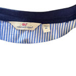 Vineyard Vines Women's  Blue & White Striped Long Sleeve Shirt Size M Photo 2