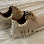 Shu Shop Fringe Shoes Size 8.5 Photo 1