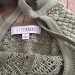 Intermix  Green Knit Tank Top Photo 3