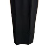Paris Georgia Black Cream Sweetheart Heart Minimalist Cocktail Midi Dress Size M Size M Photo 6