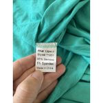 Piko  Womens Large Green Earth Bamboo Blend Stretch Long Sleeve Pink Top NEW Lago Photo 5