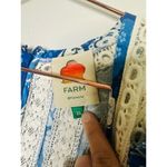 Farm Rio  Blue Floral Pattern Full of Flowers Tapered Fit Jumpsuit Size XS Photo 9