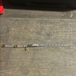 Silver and Gold Bracelet Mesh Buckle Bracelet LA CN slider charms 8inch Photo 1